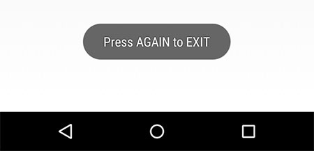 press again to exit